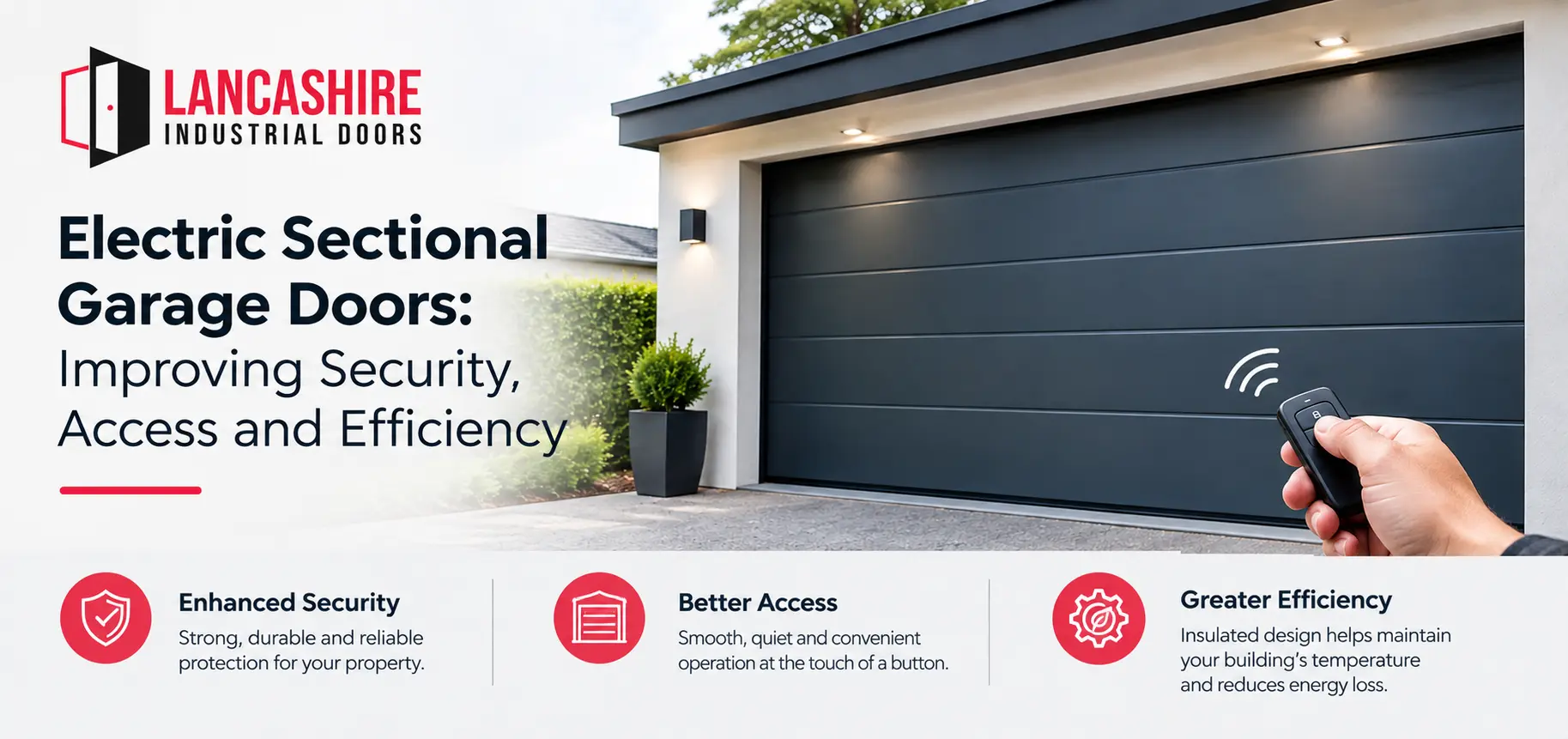 Electric Sectional Garage Doors